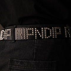 RIPNDIP Rockstar Leather Belt (Black)