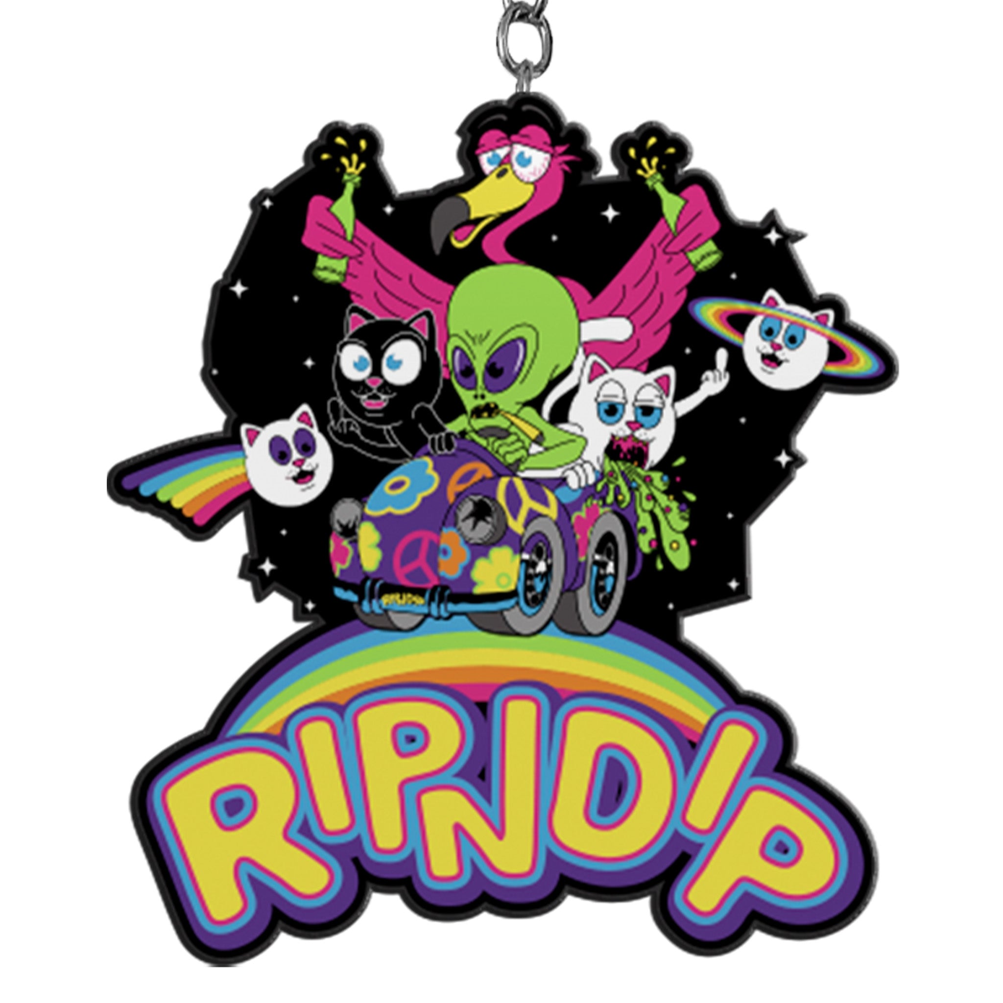 RIPNDIP Friends Forever Rubber Keychain