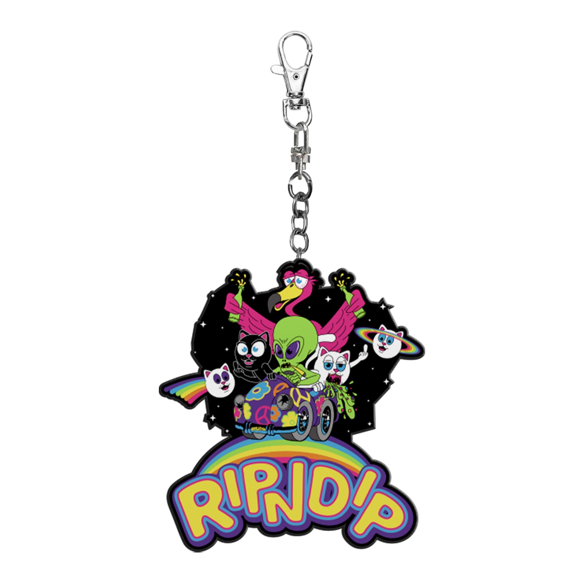 RIPNDIP Friends Forever Rubber Keychain