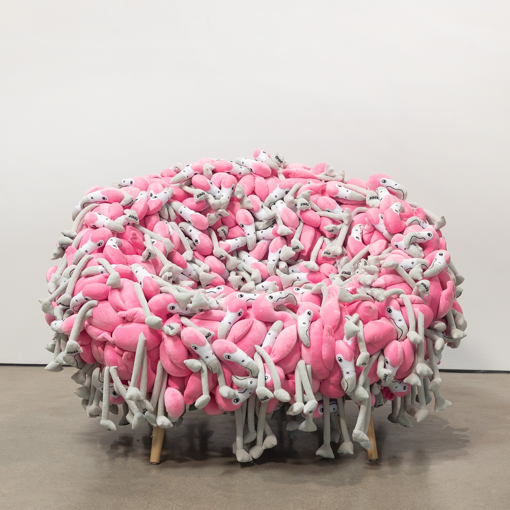 RipNDip Flamingo Plush Chair