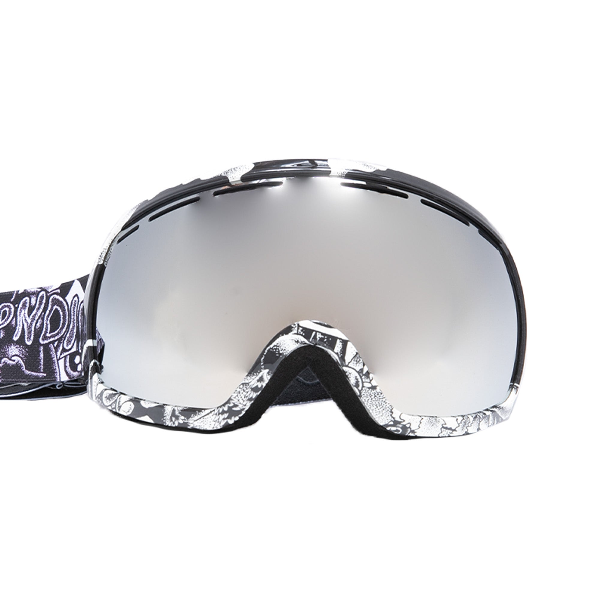 RIPNDIP Dark Twisted Fantasy Snow Goggles (Black/White)