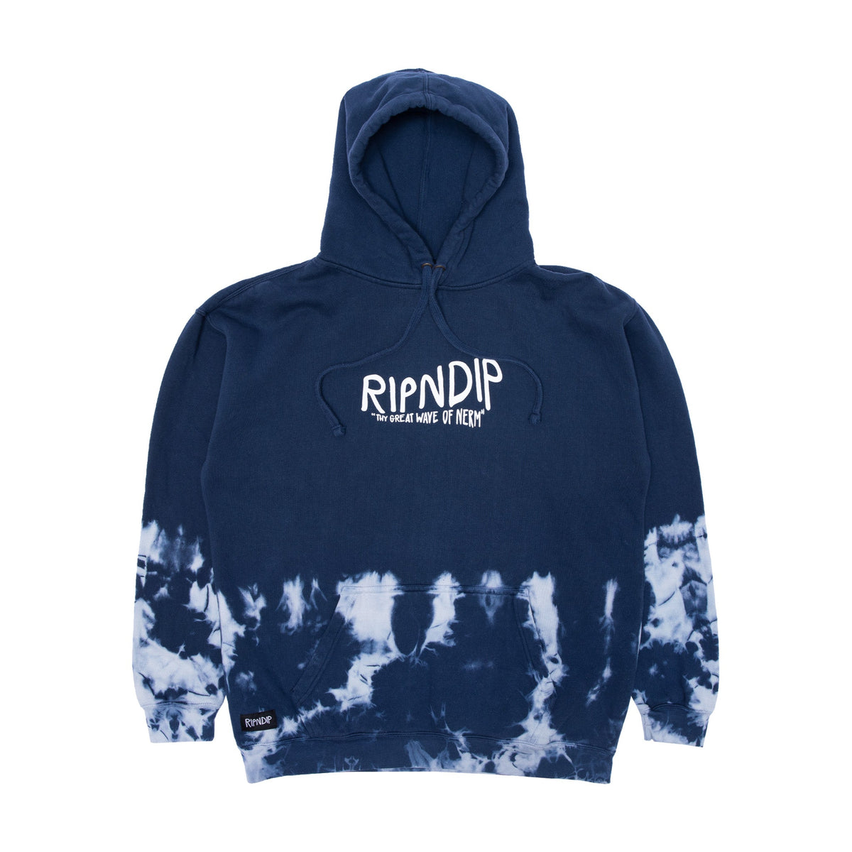 RIPNDIP The Great Wave Of Nerm Hoodie (Blue Dye)