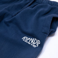 RIPNDIP Great Wave Sweatpants (Blue Dye)