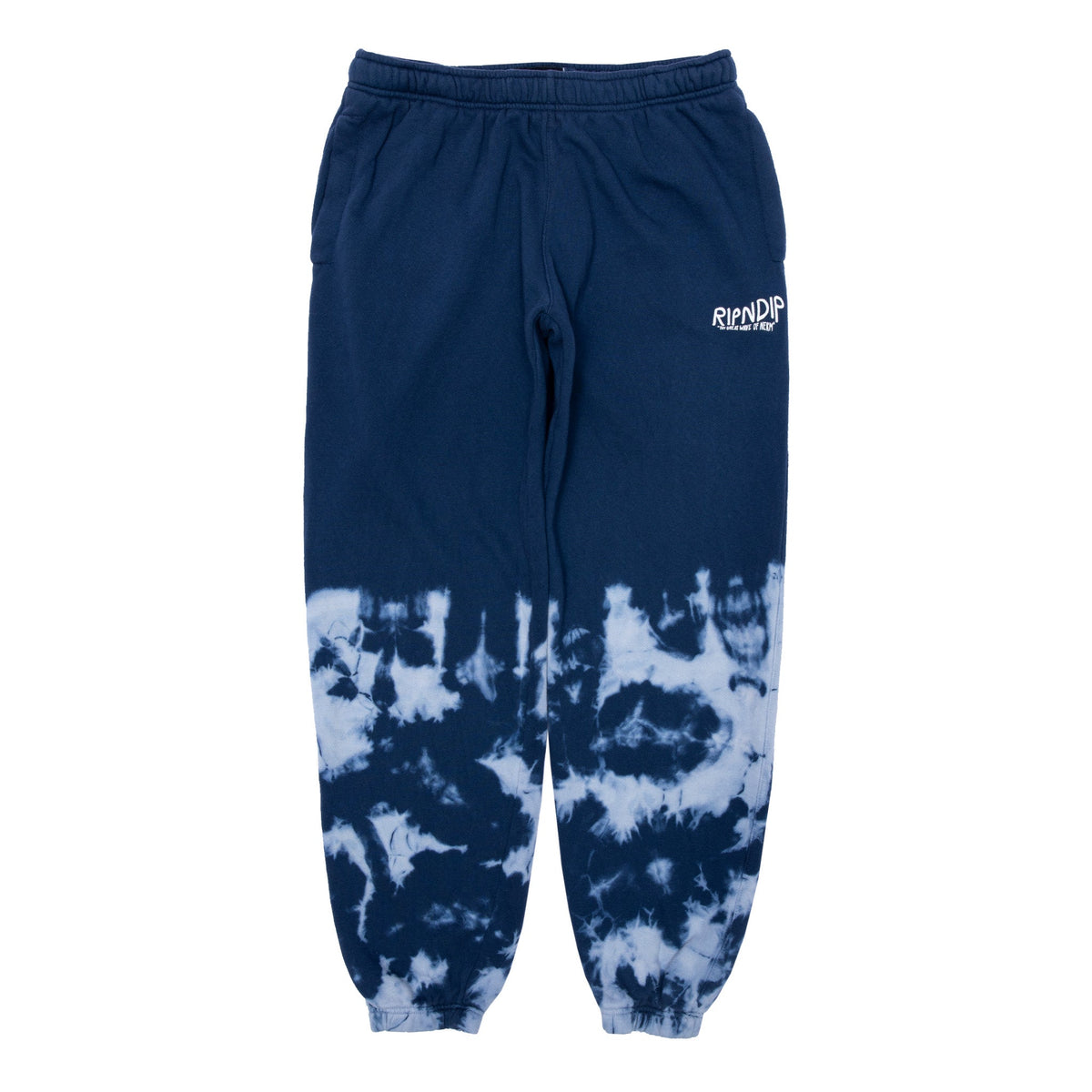 RIPNDIP Great Wave Sweatpants (Blue Dye)