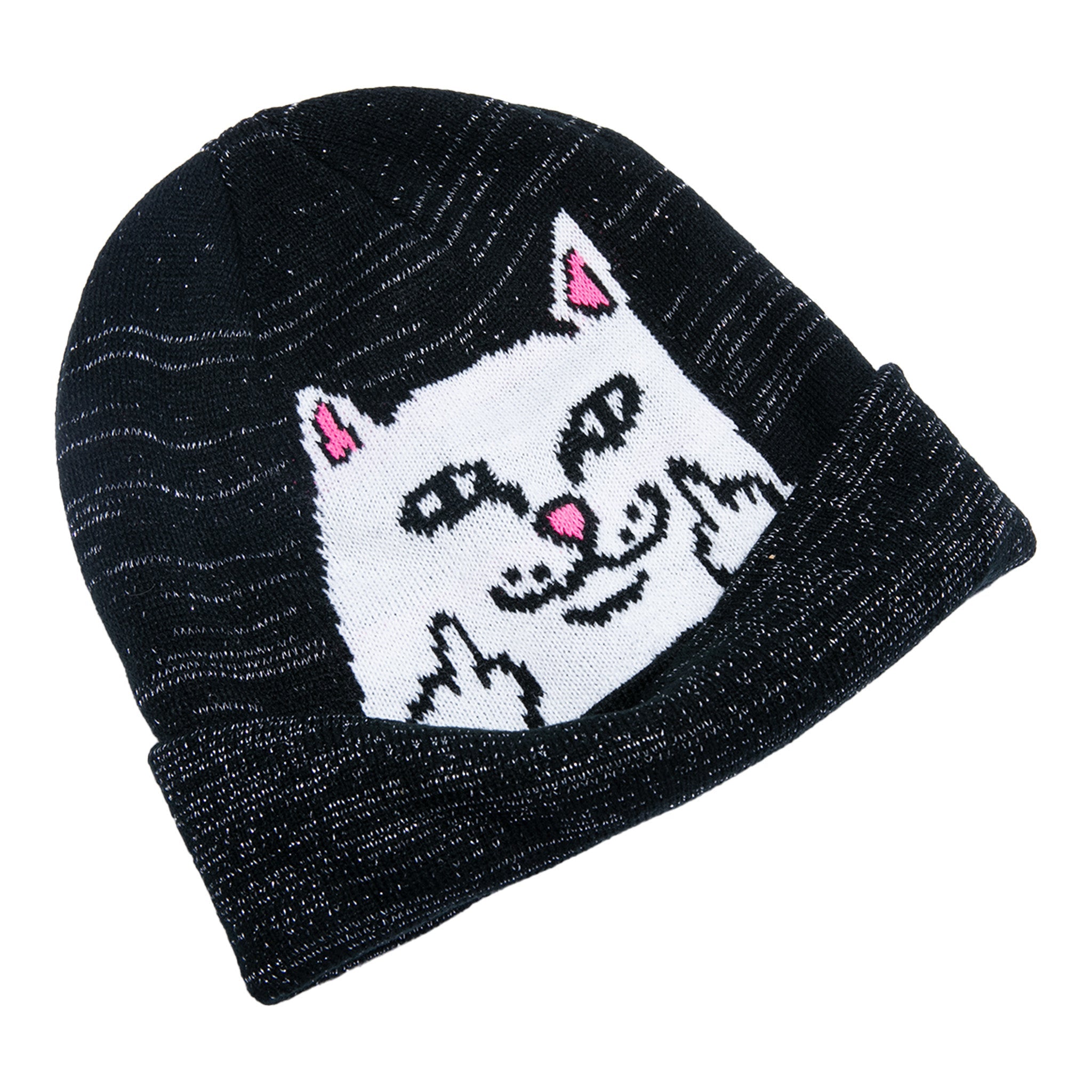 RIPNDIP Peeking Nermal Beanie 3M Reflective (Black)