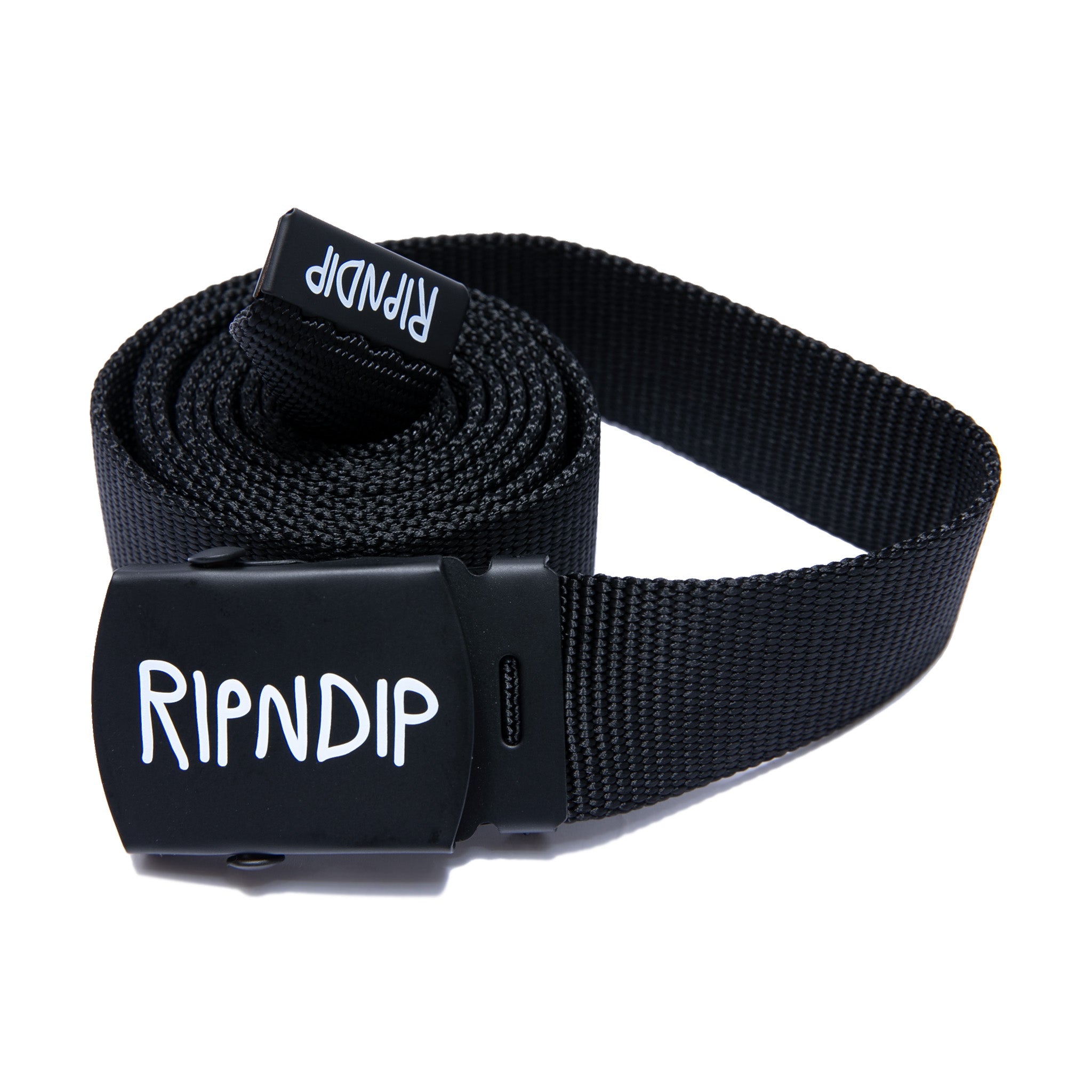 RIPNDIP Logo Web Belt (Black)