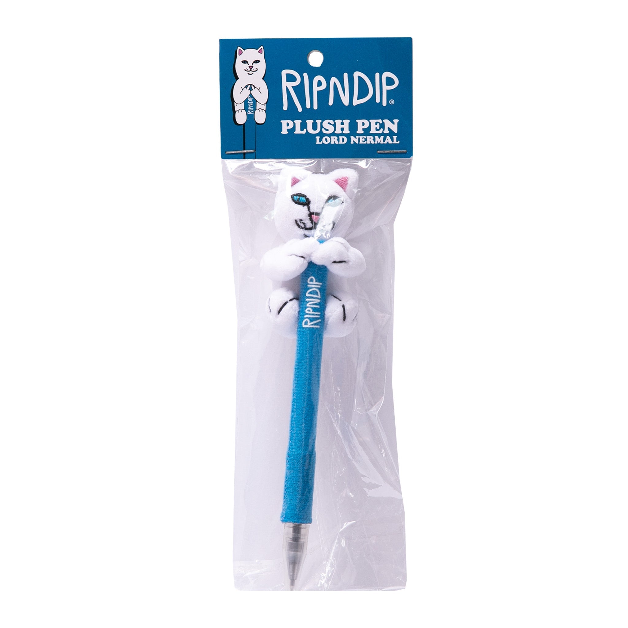 RIPNDIP Lord Nermal Plush Pen (White)