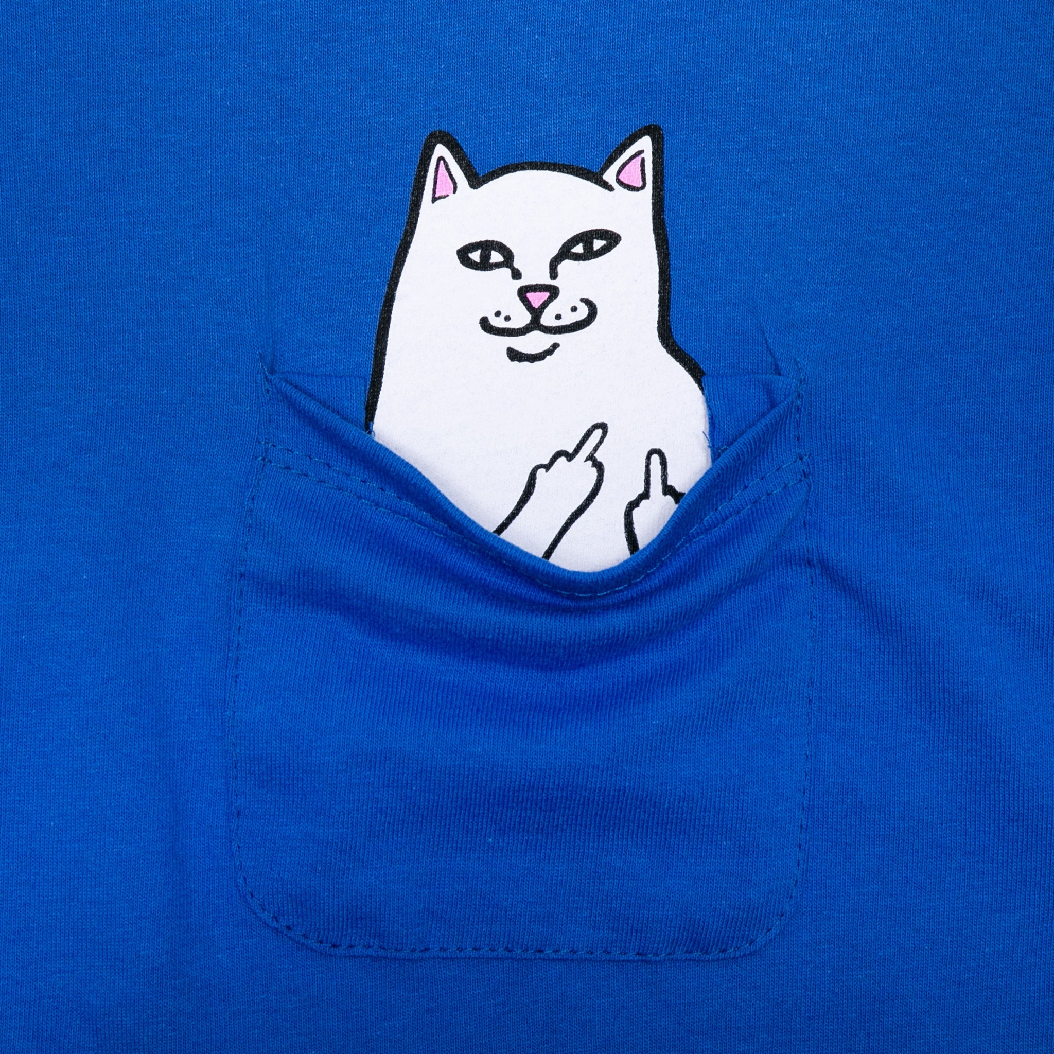 RIPNDIP Lord Nermal Pocket Tee (Royal Blue)