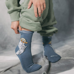RIPNDIP Nermal S Thompson Mid Socks (Dark Slate)