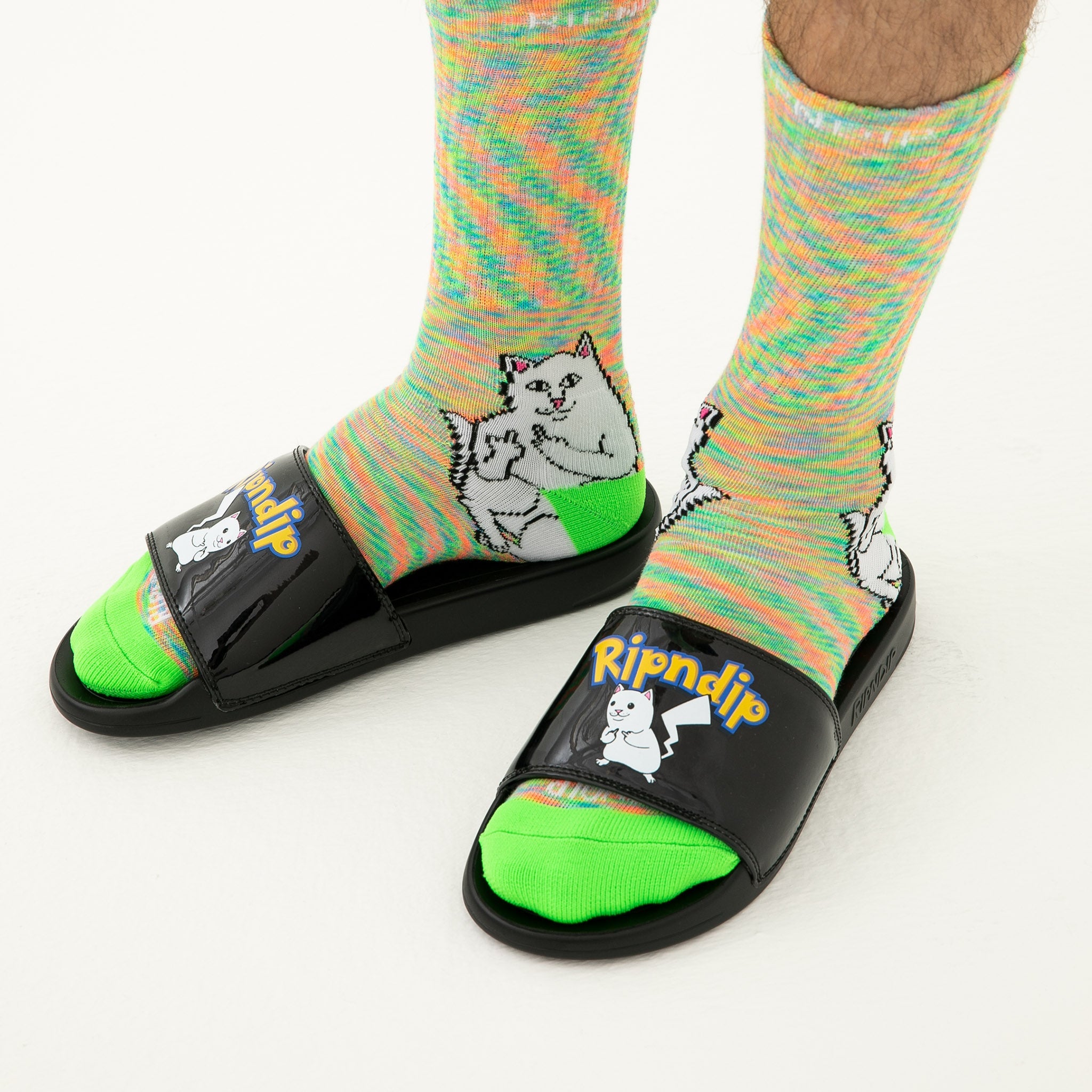 RipNDip Catch Em All Slides (Black)