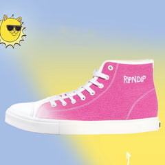 340024 Lord Nermal UV Activated High Tops (Blue/Fuschia)