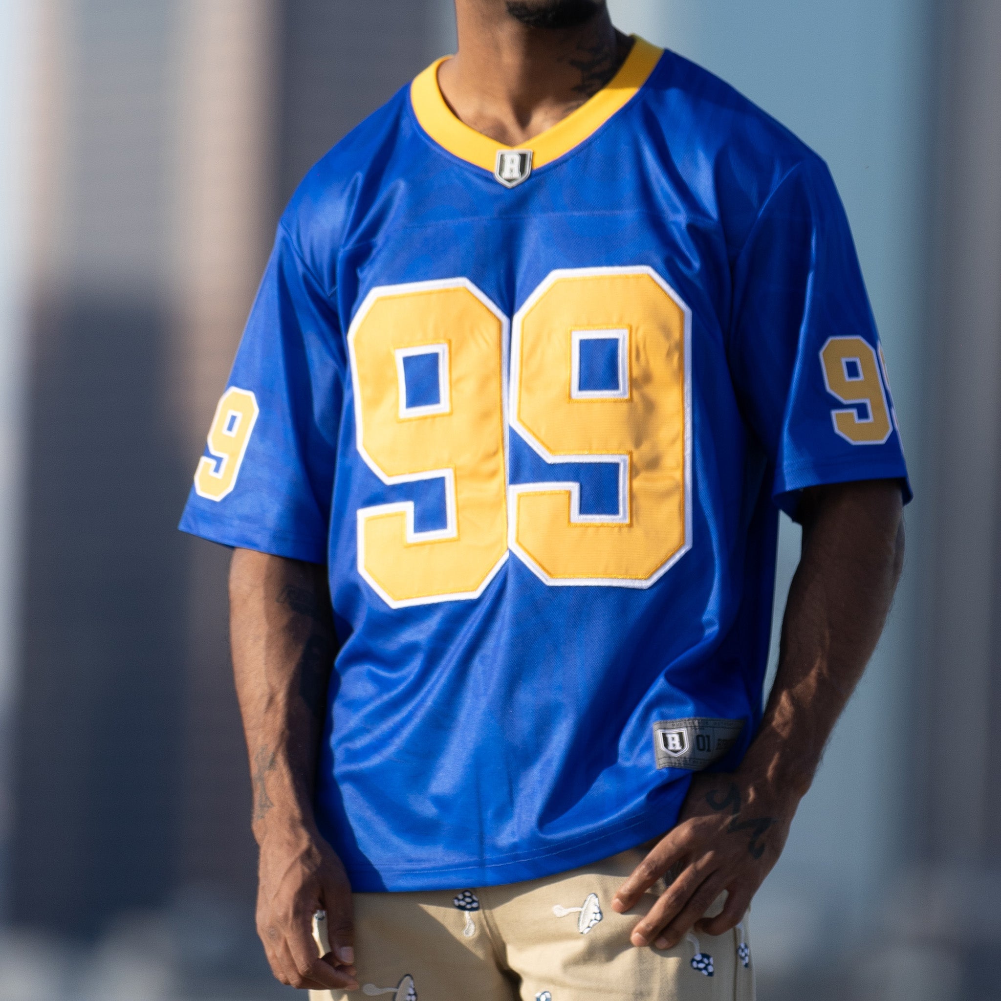 RIPNDIP Ripndip LA Football Jersey (Blue)