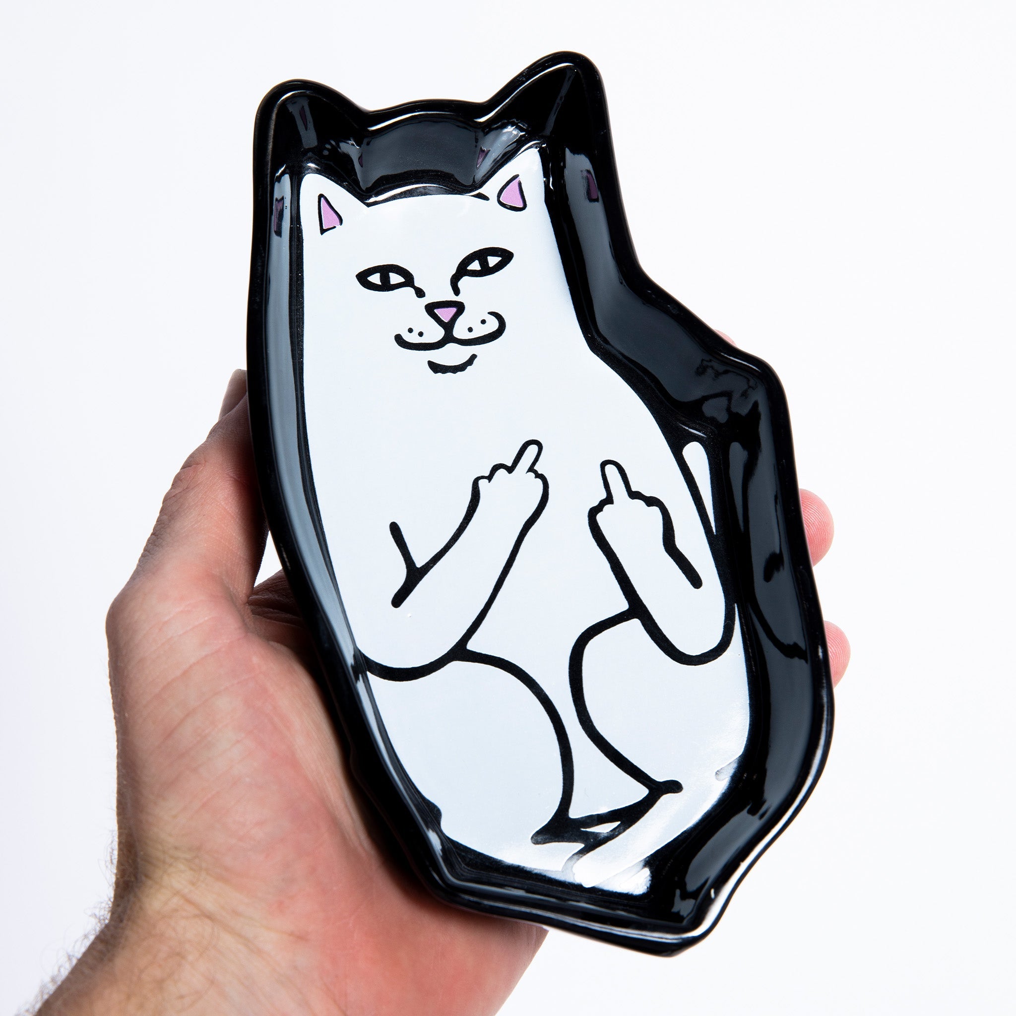 RIPNDIP Lord Nermal Ceramic Ash Tray (Black)