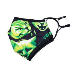 RIPNDIP Neon Cat Face Mask (Black)
