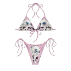 RIPNDIP Metal Claw 2pc Bikini Set (Pink)