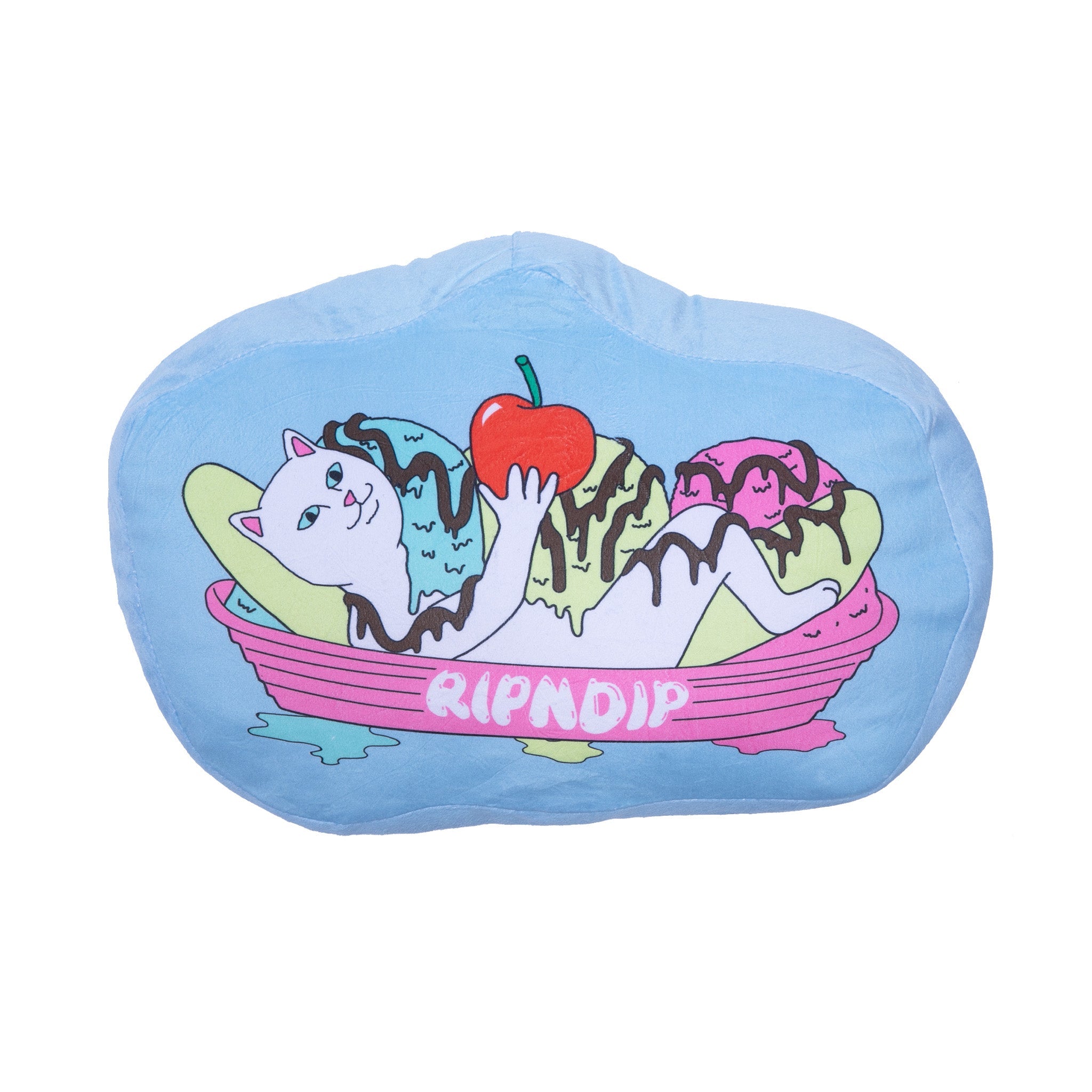 RIPNDIP Nerm Nana Split Pillow (Blue)