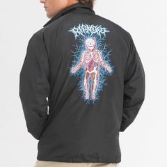 378733 Nervous System Coaches Jacket (Black)