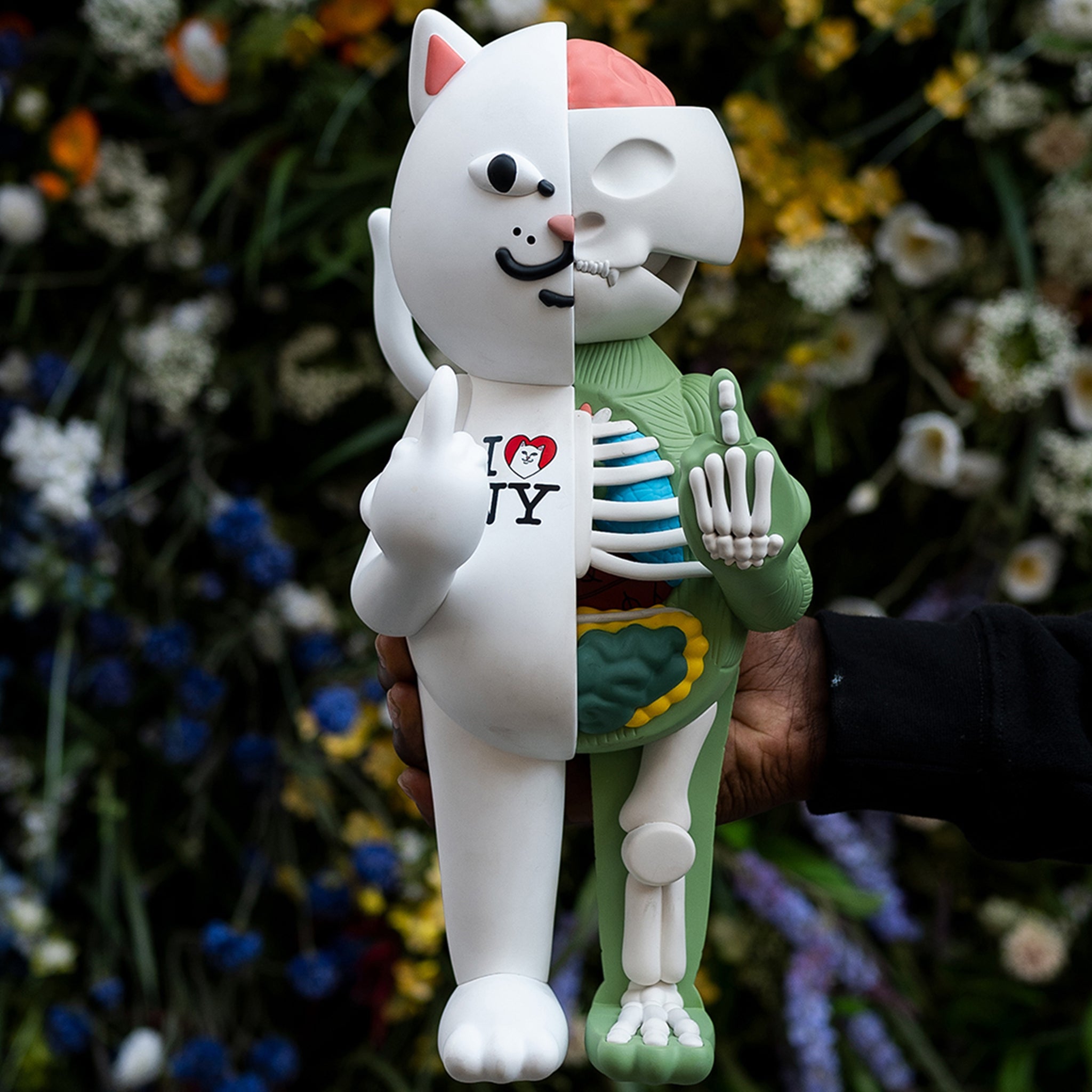 RIPNDIP I Heart NY Nerm Anatomy Vinyl Figure