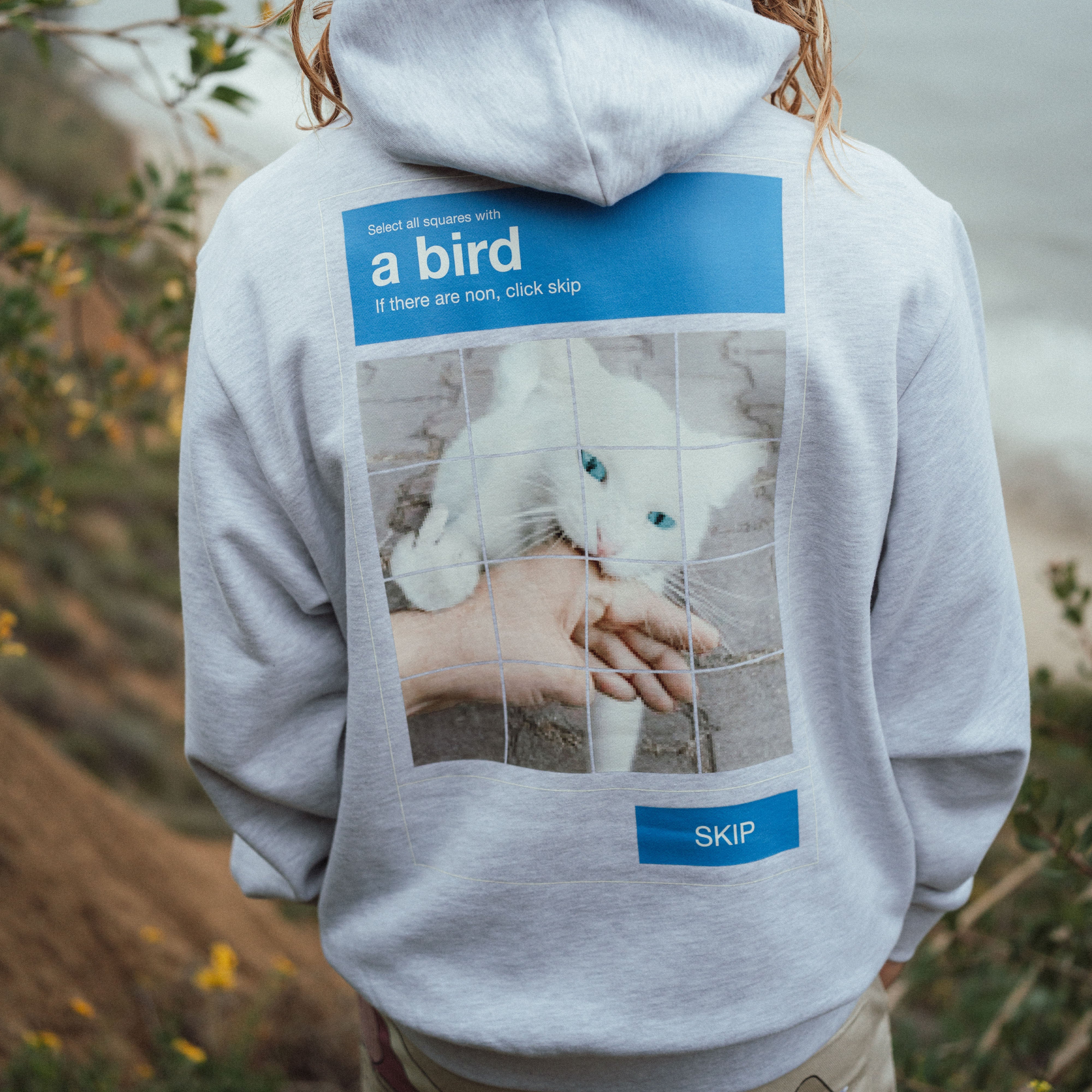 RIPNDIP A Bird Hoodie (Ash Heather)