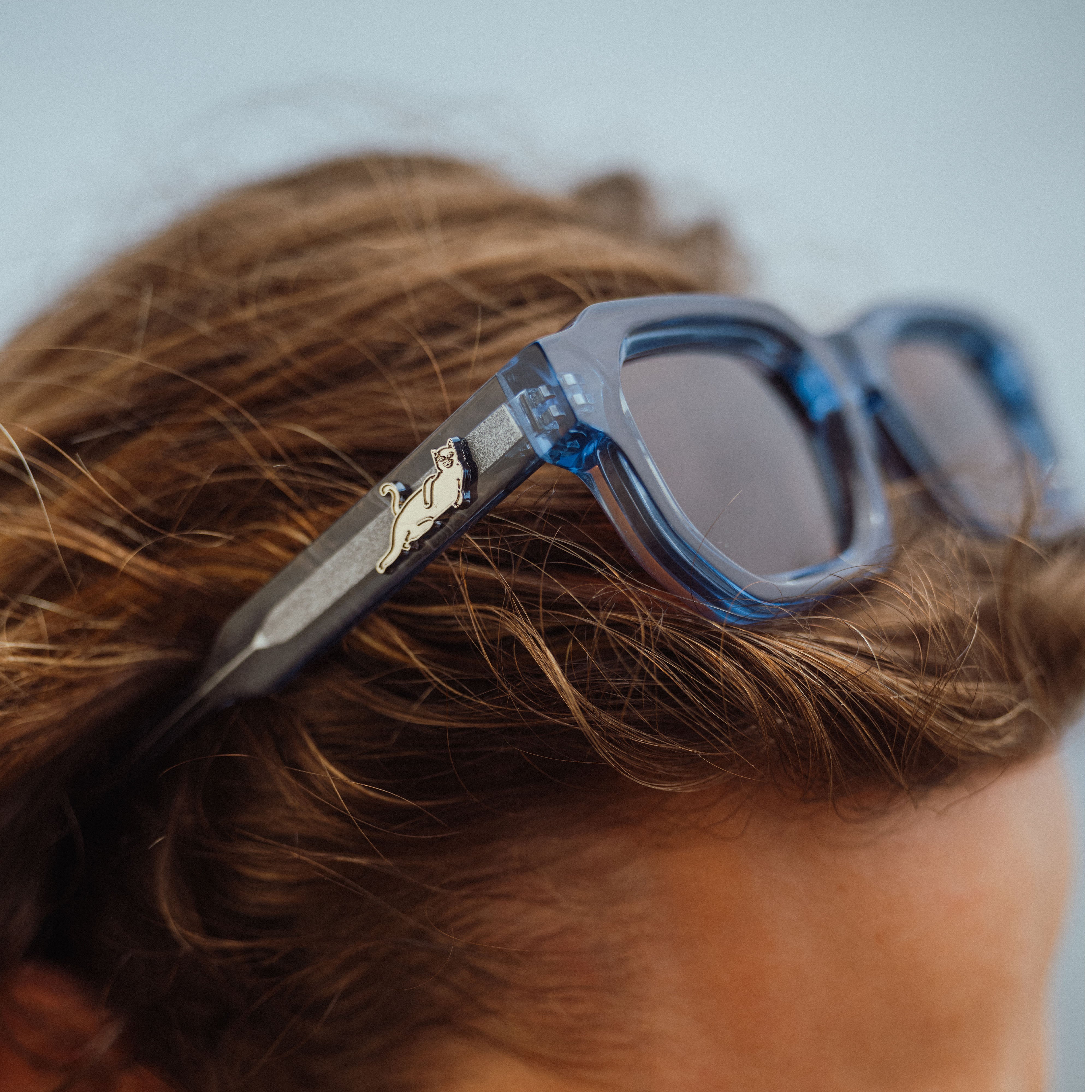 RIPNDIP Catstanza Sunglasses (Blue)