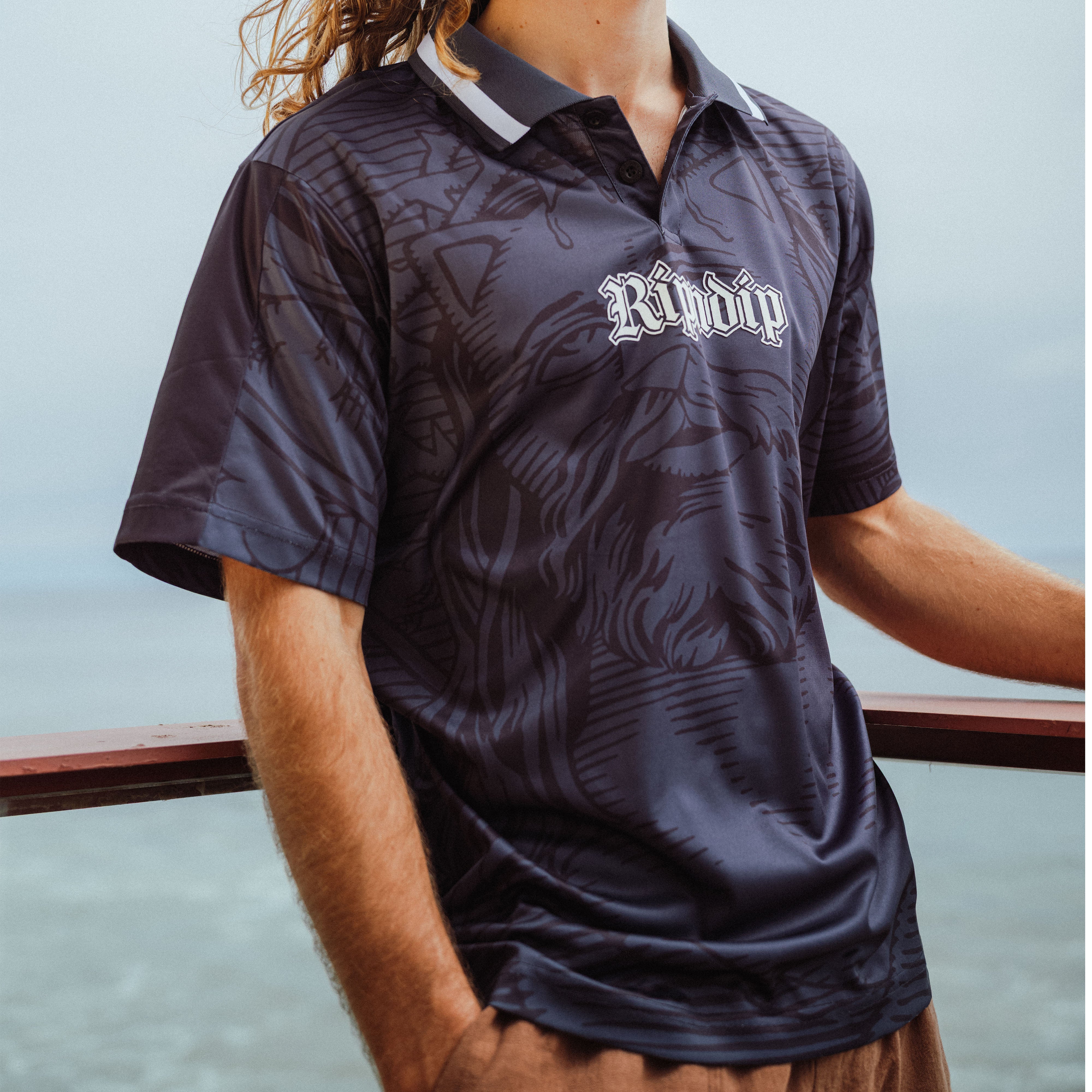 RIPNDIP Lord Savior Soccer Jersey (Black)