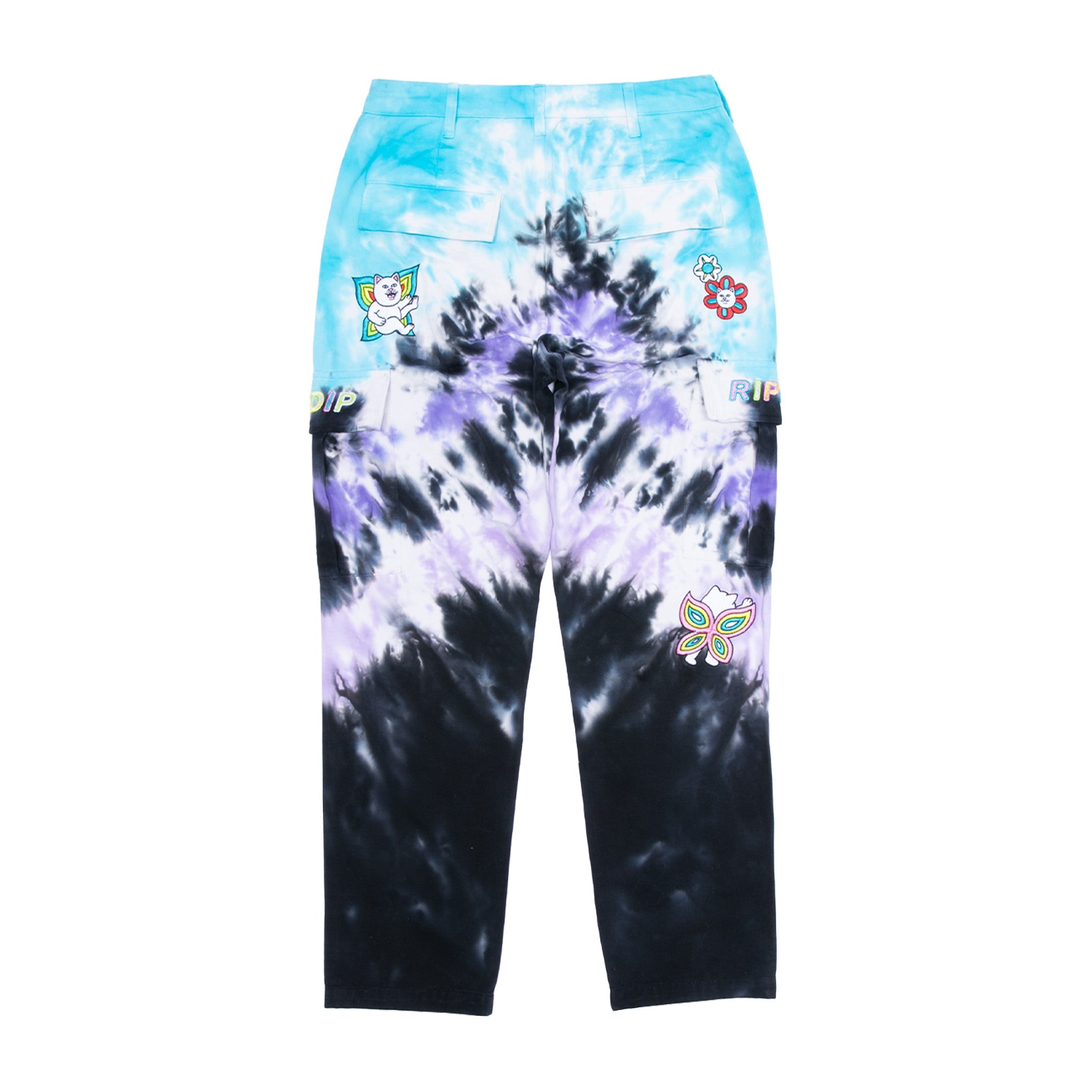 RIPNDIP Promised Land Cargo Pants (Purple/Blue)