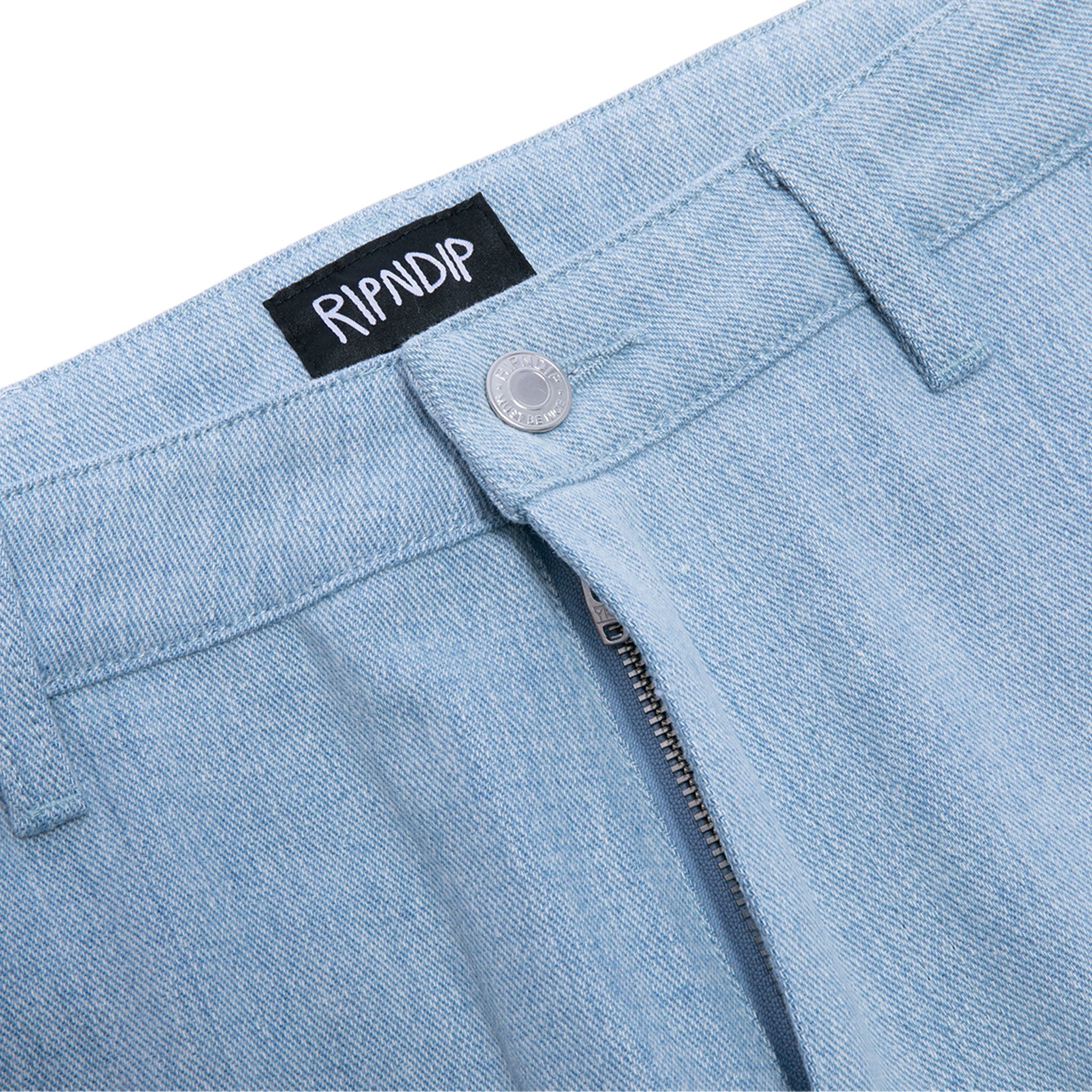 RIPNDIP Heaven And Hell Denim Pants (Light Wash)