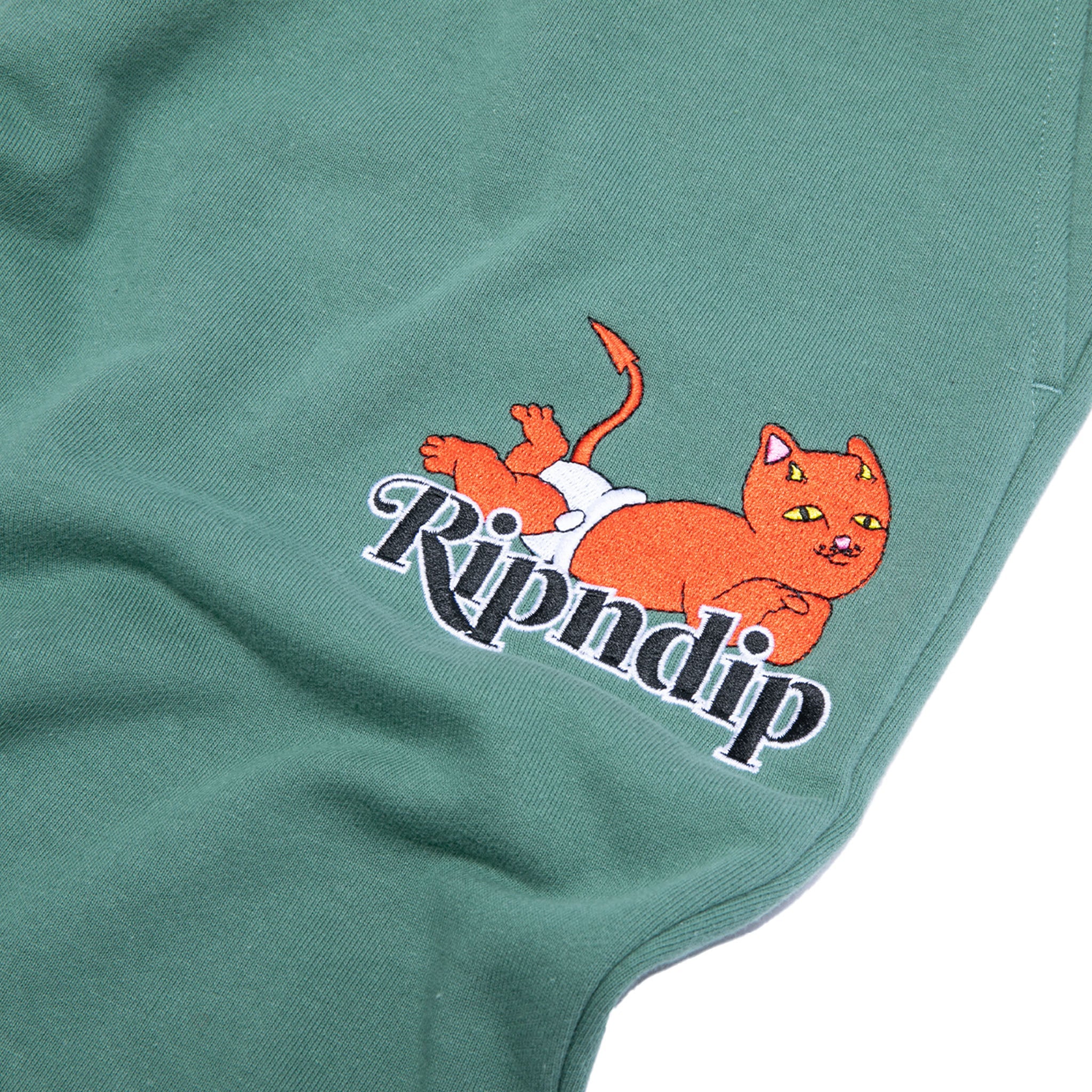 RIPNDIP Devil Babies Sweatpants (Dark Sage)