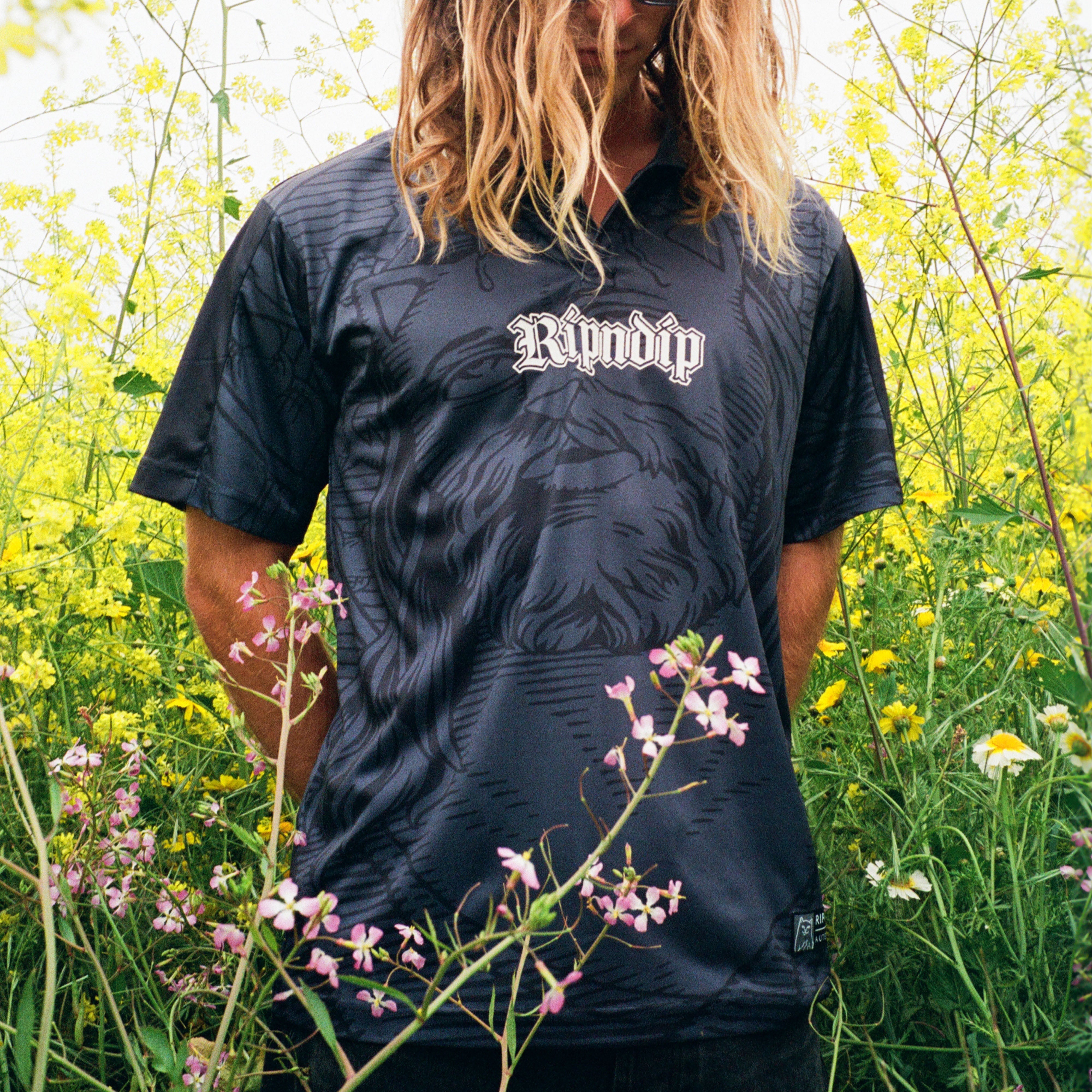 RIPNDIP Lord Savior Soccer Jersey (Black)