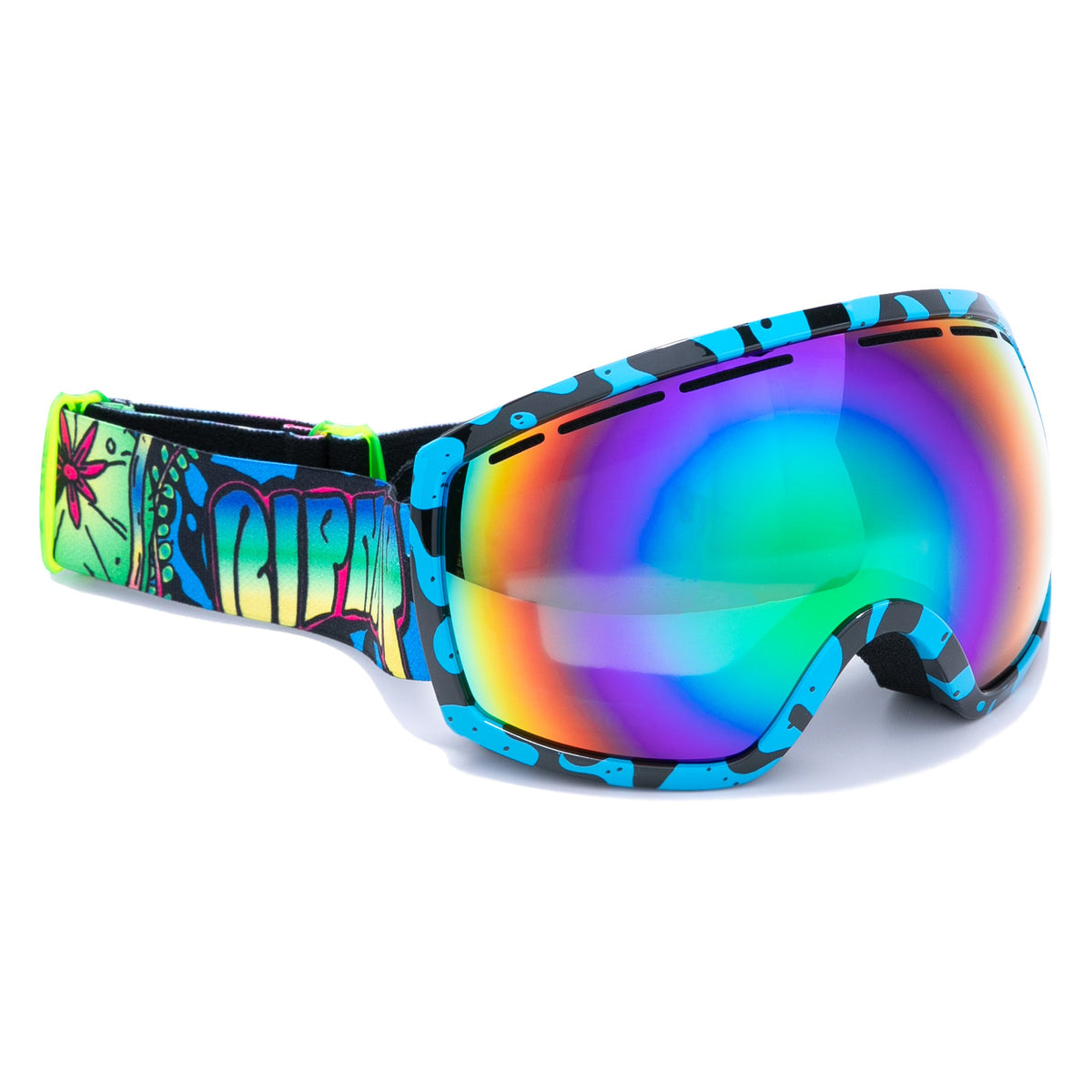 RIPNDIP Psychedelic Goggles (Black/Blue)