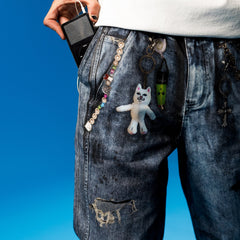 RIPNDIP Real Straight Leg Denim Pants (Light Wash)