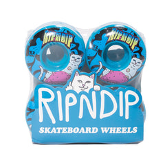 RIPNDIP Psychedelic Skate Wheels (Blue)