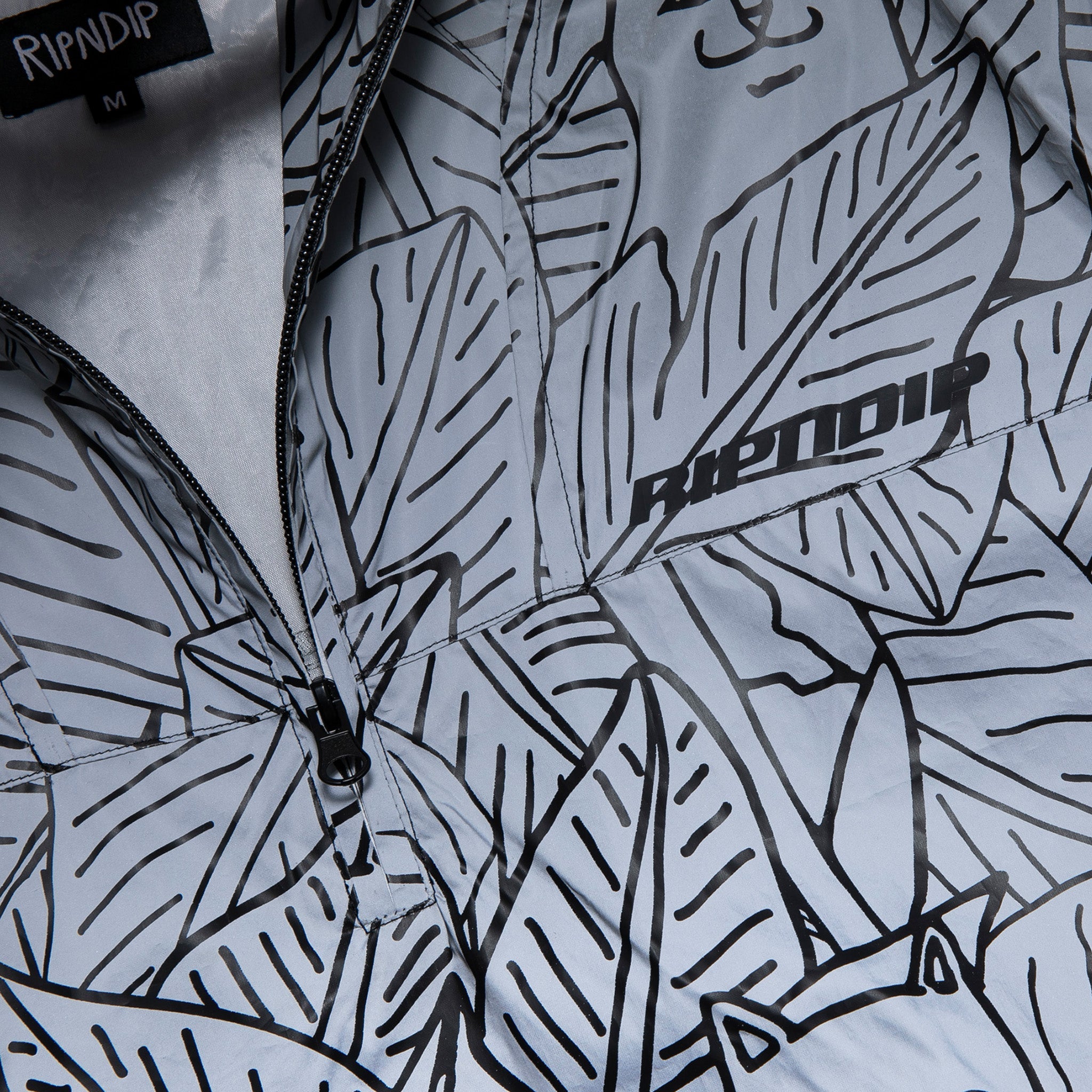 RIPNDIP Nermal Leaf Reflective Anorak Jacket (Reflective)