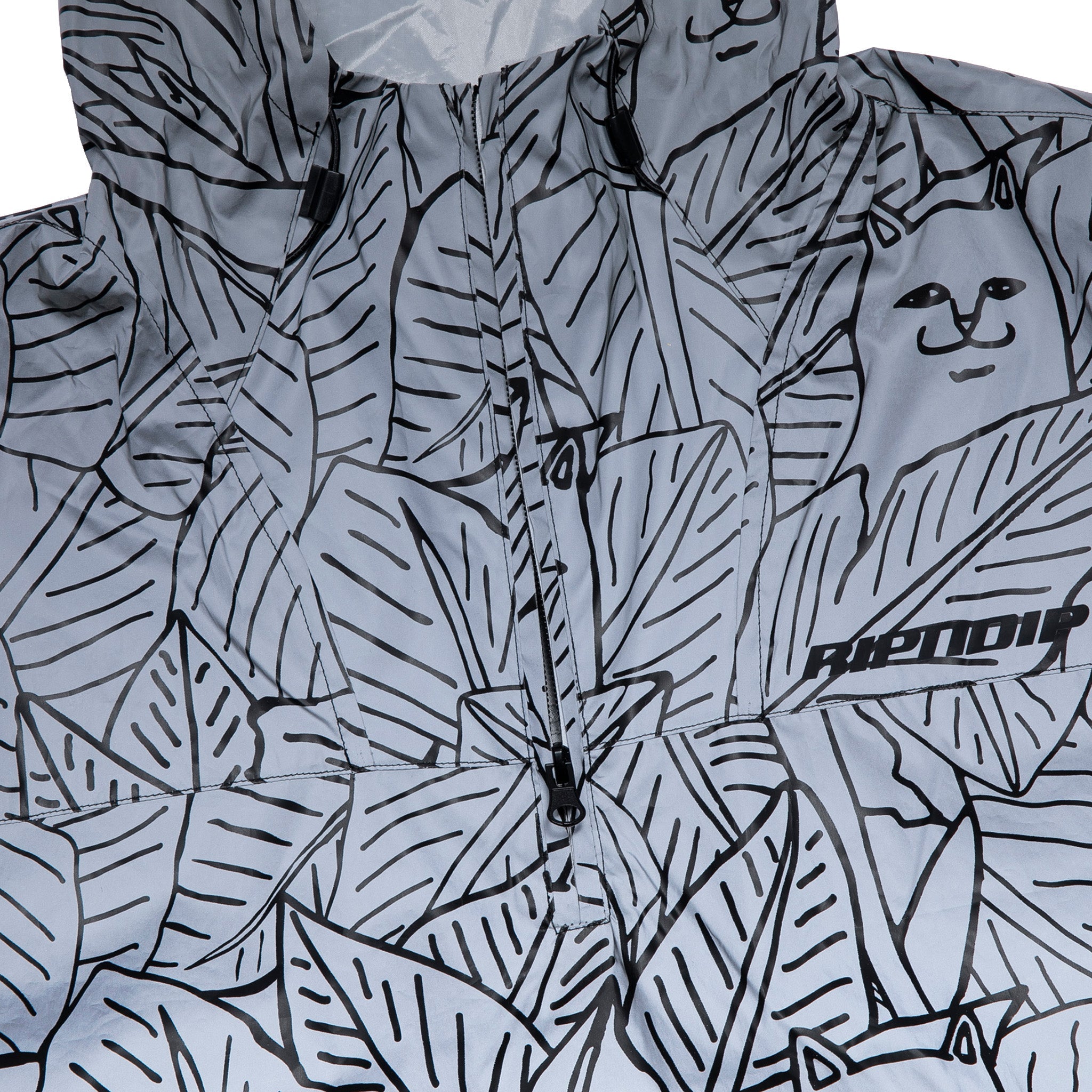 RIPNDIP Nermal Leaf Reflective Anorak Jacket (Reflective)