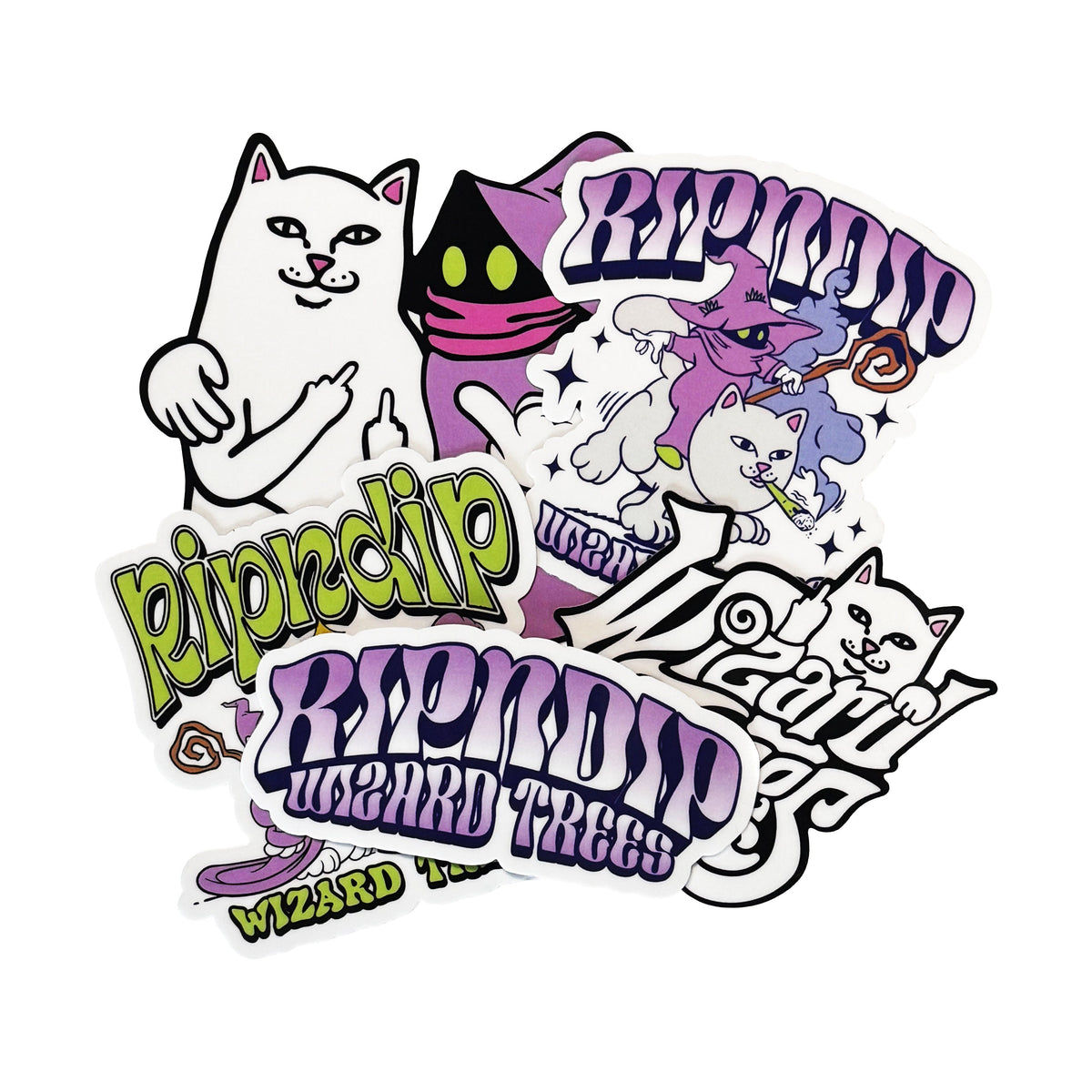 RIPNDIP Ripndip Wizard Trees Sticker Pack (Multiple)