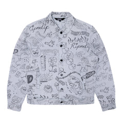 337729 Sharpie Denim Jacket (Light Denim Wash)