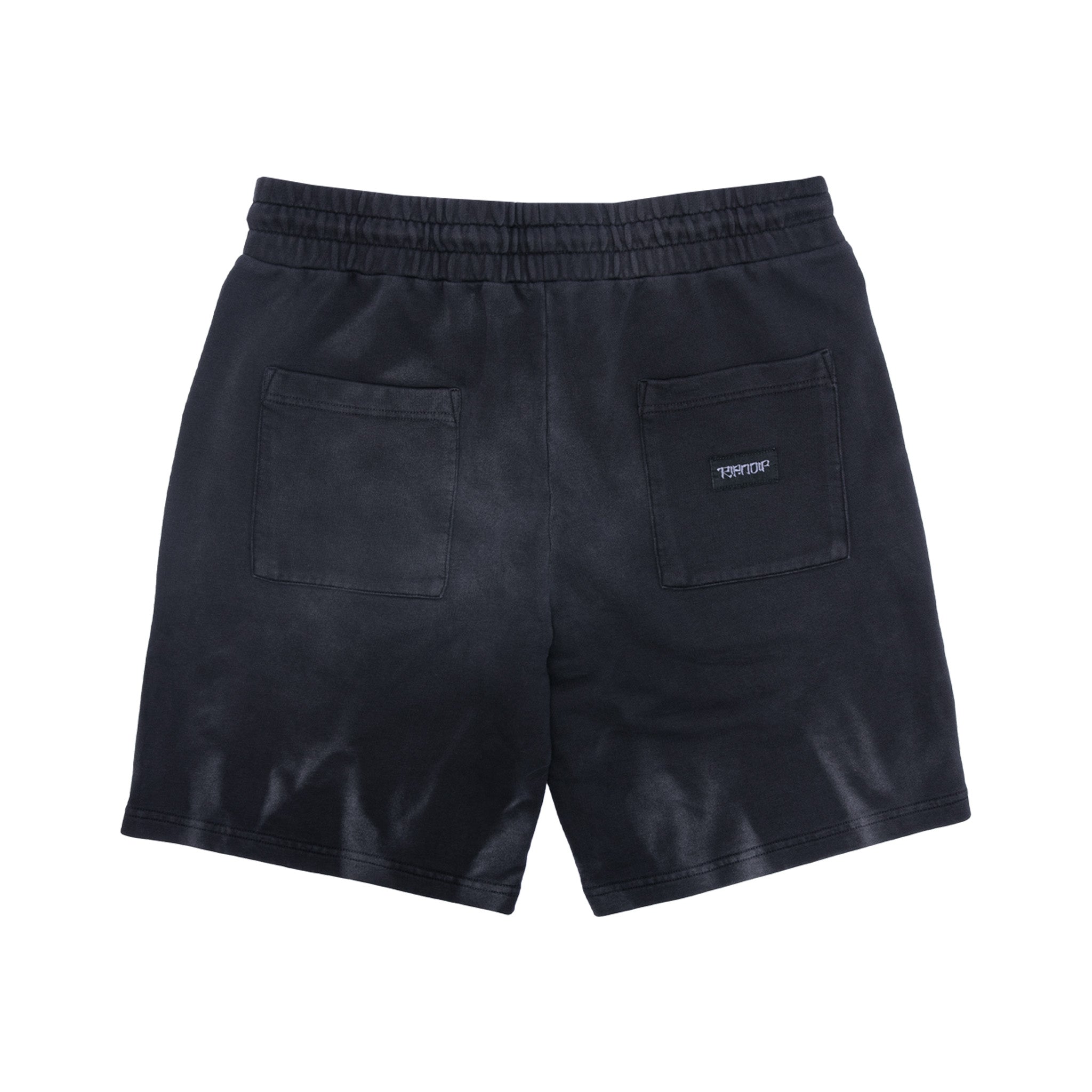 RIPNDIP Mystic Jerm Sweatshorts (Black Faded Wash)