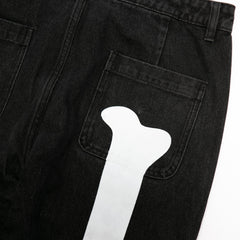 RIPNDIP Skelly Nerm Pants (Black Wash Denim)