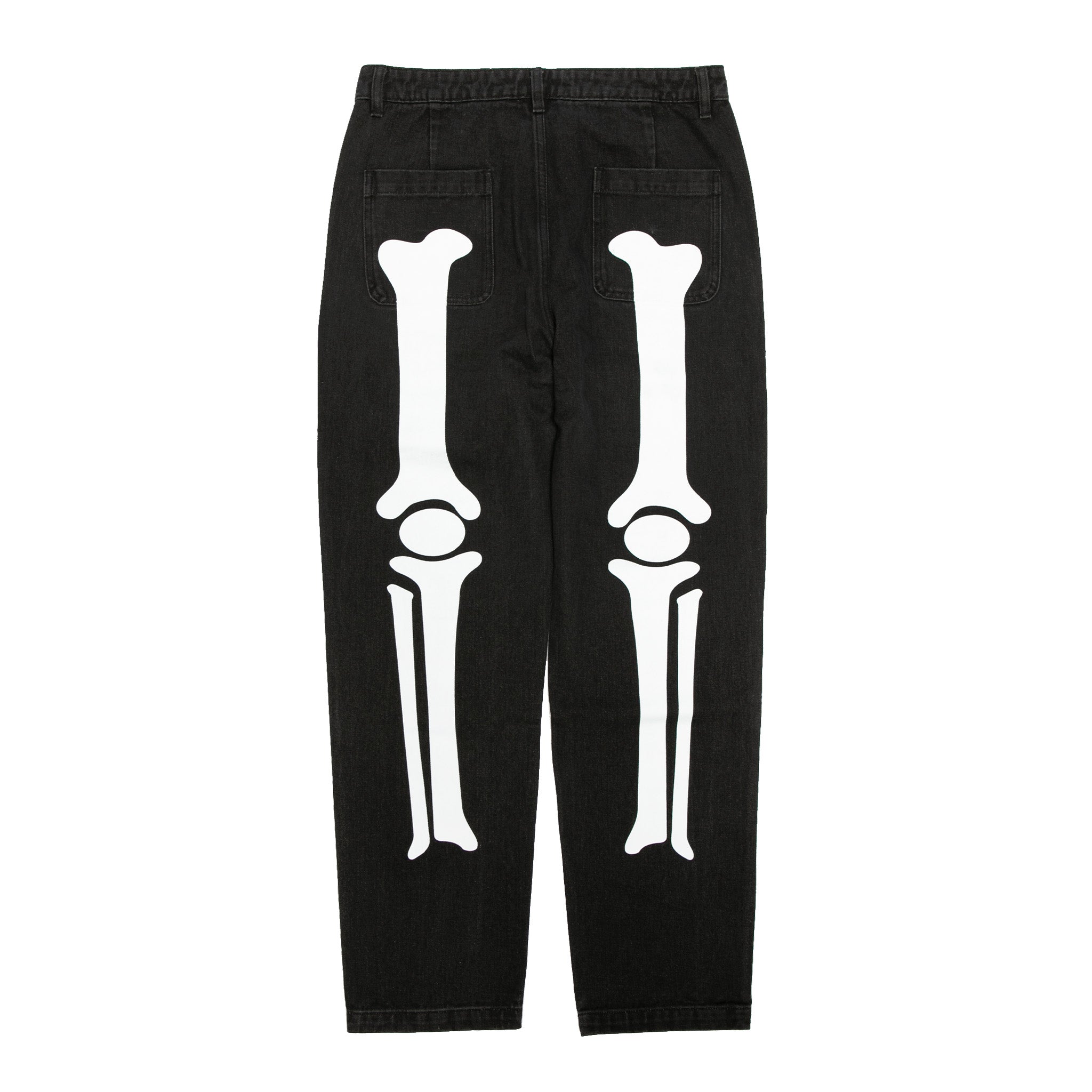 RIPNDIP Skelly Nerm Pants (Black Wash Denim)