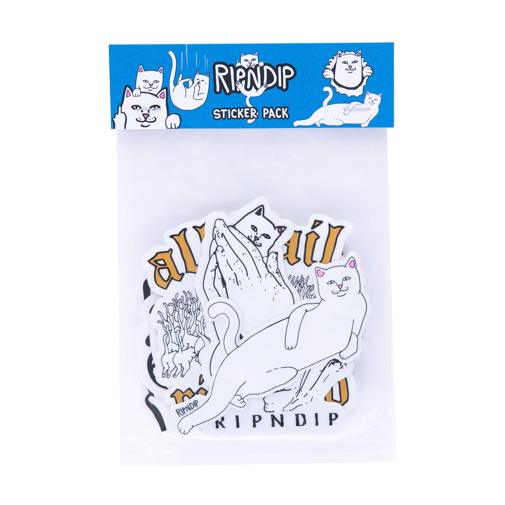 RIPNDIP Nermal Sticker Pack (Multi)