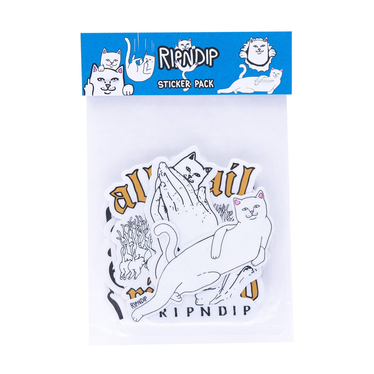 RIPNDIP Nermal Sticker Pack (Multi)