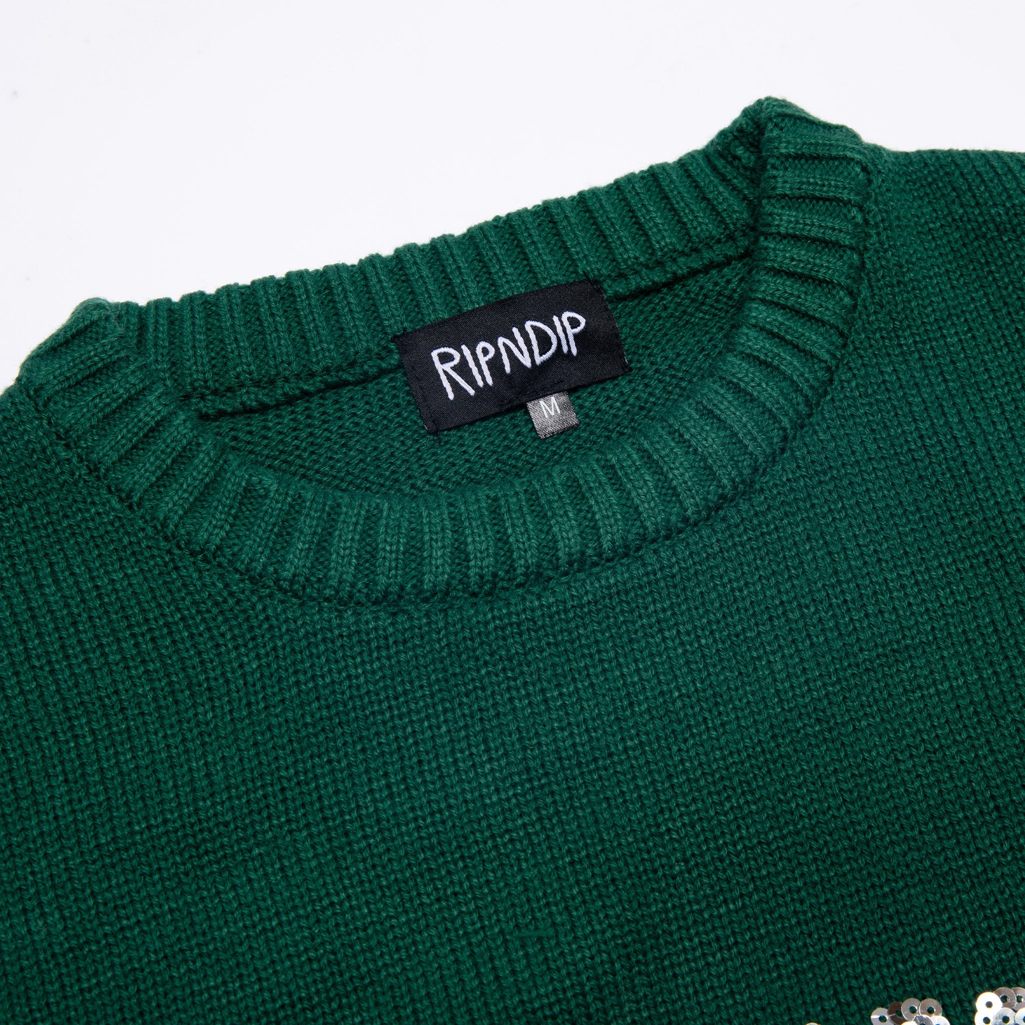 RIPNDIP Tis The Season Sweater (Hunter Green)