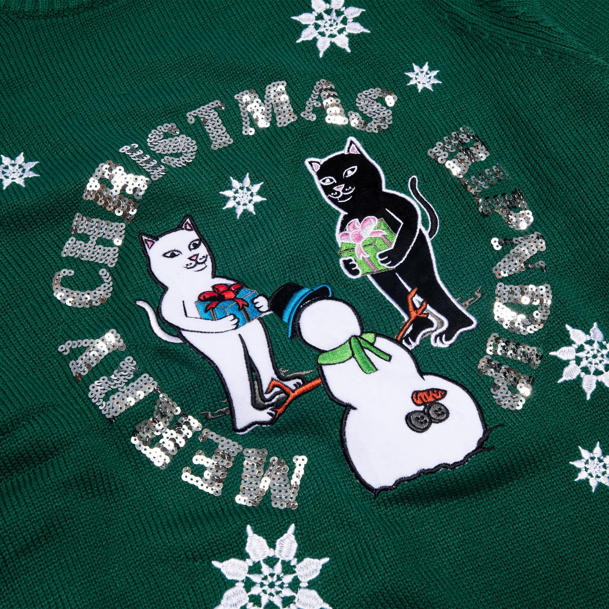 RIPNDIP Tis The Season Sweater (Hunter Green)