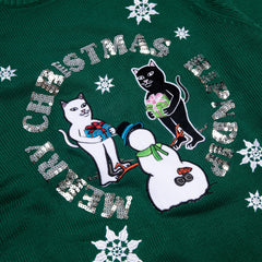 RIPNDIP Tis The Season Sweater (Hunter Green)