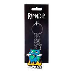 RIPNDIP Save The World Keychain (Black)