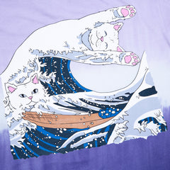 RIPNDIP The Great Wave Of Nerm Tee (Purple Dye)