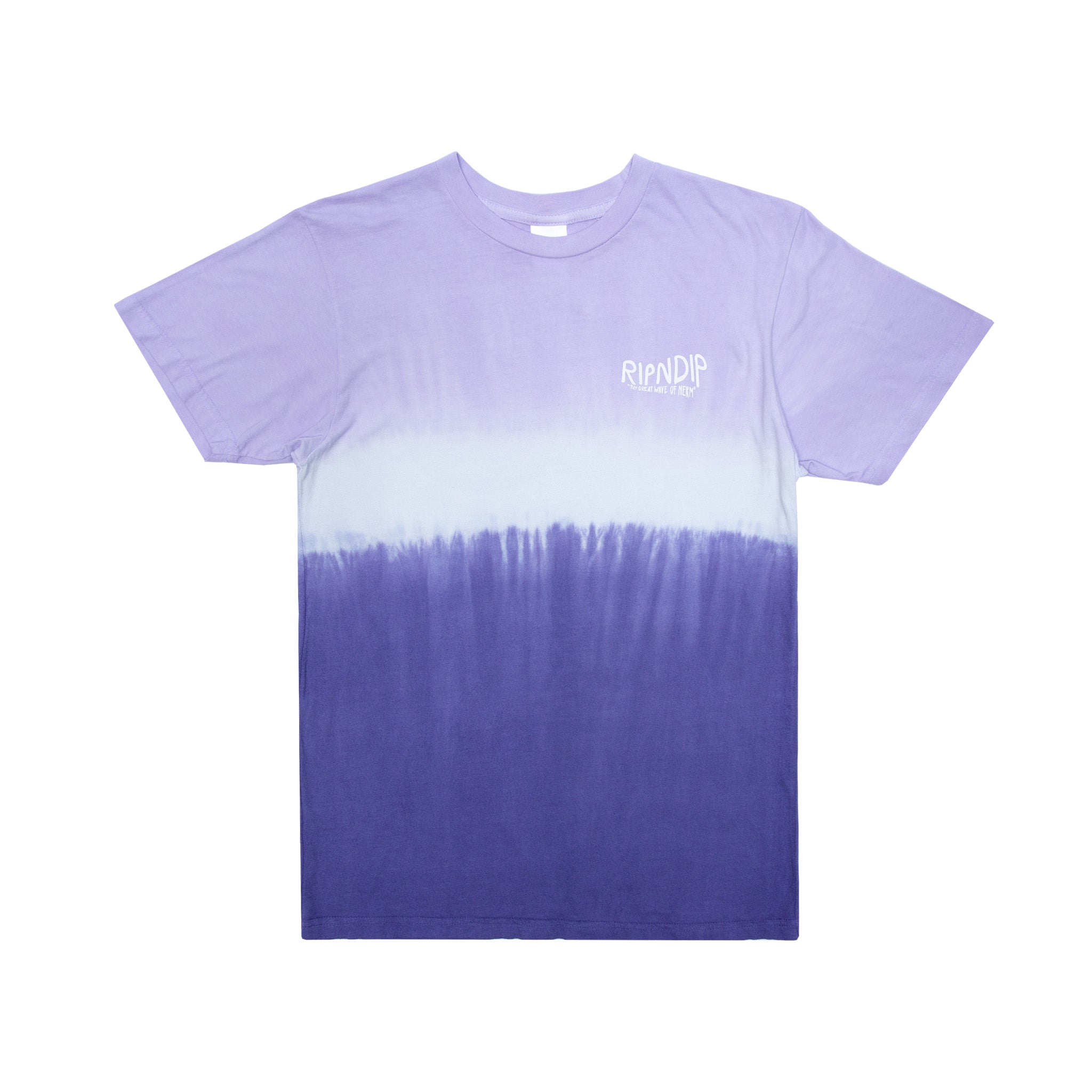 RIPNDIP The Great Wave Of Nerm Tee (Purple Dye)