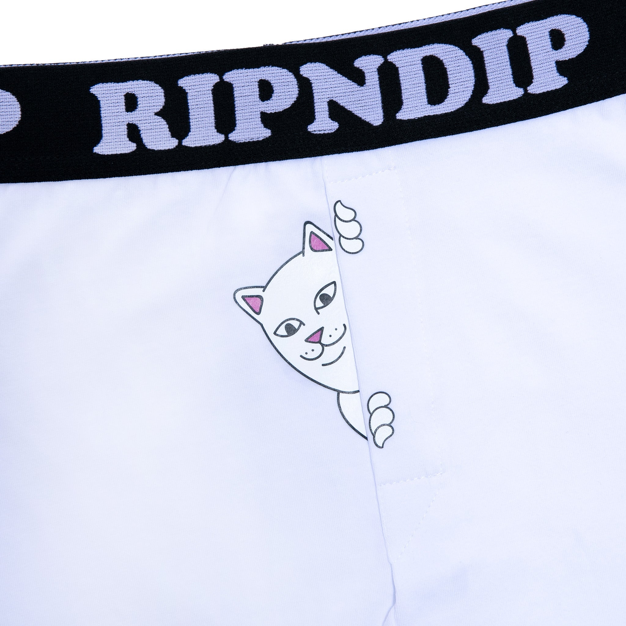 RIPNDIP Peek A Nermal Boxers  (White)