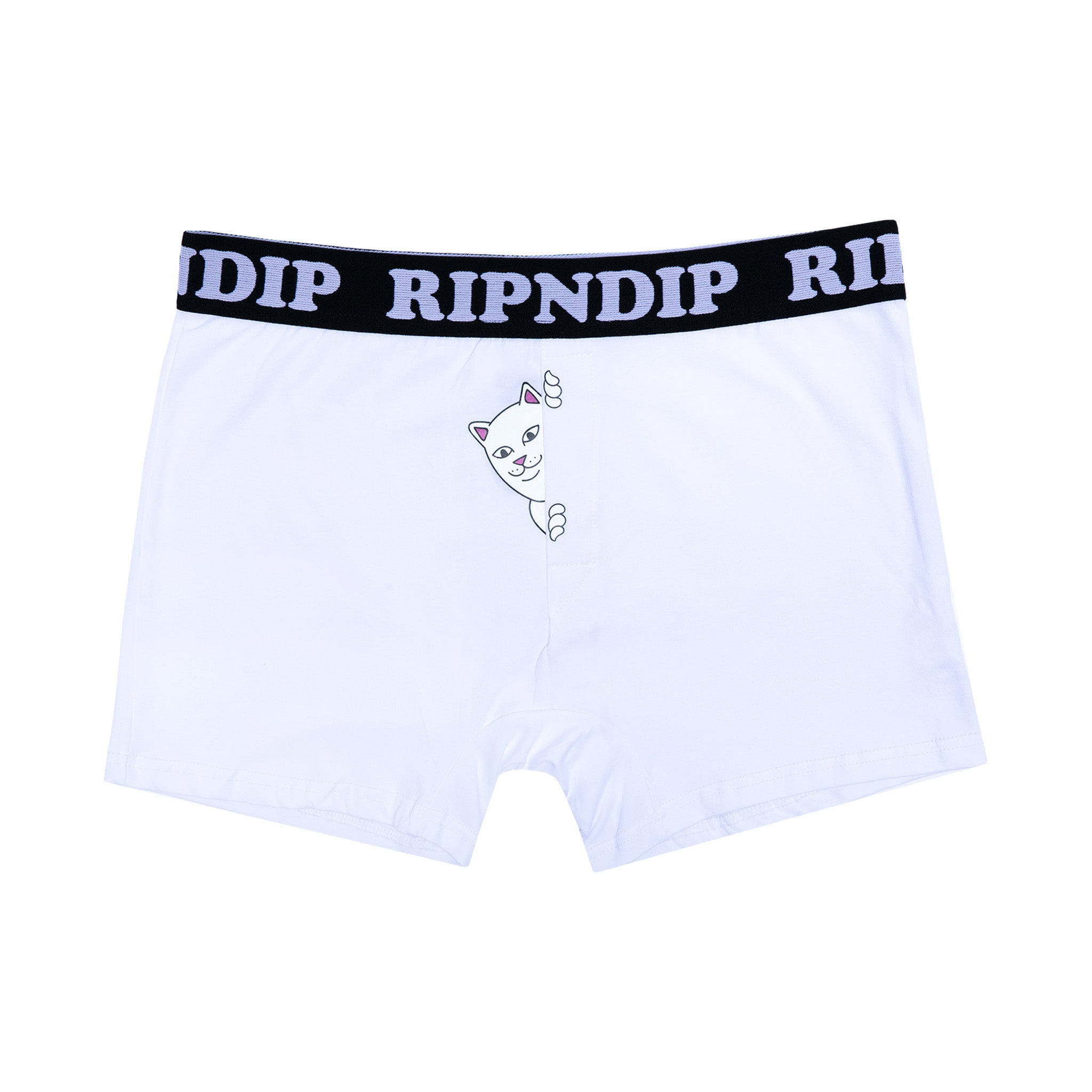 RIPNDIP Peek A Nermal Boxers  (White)