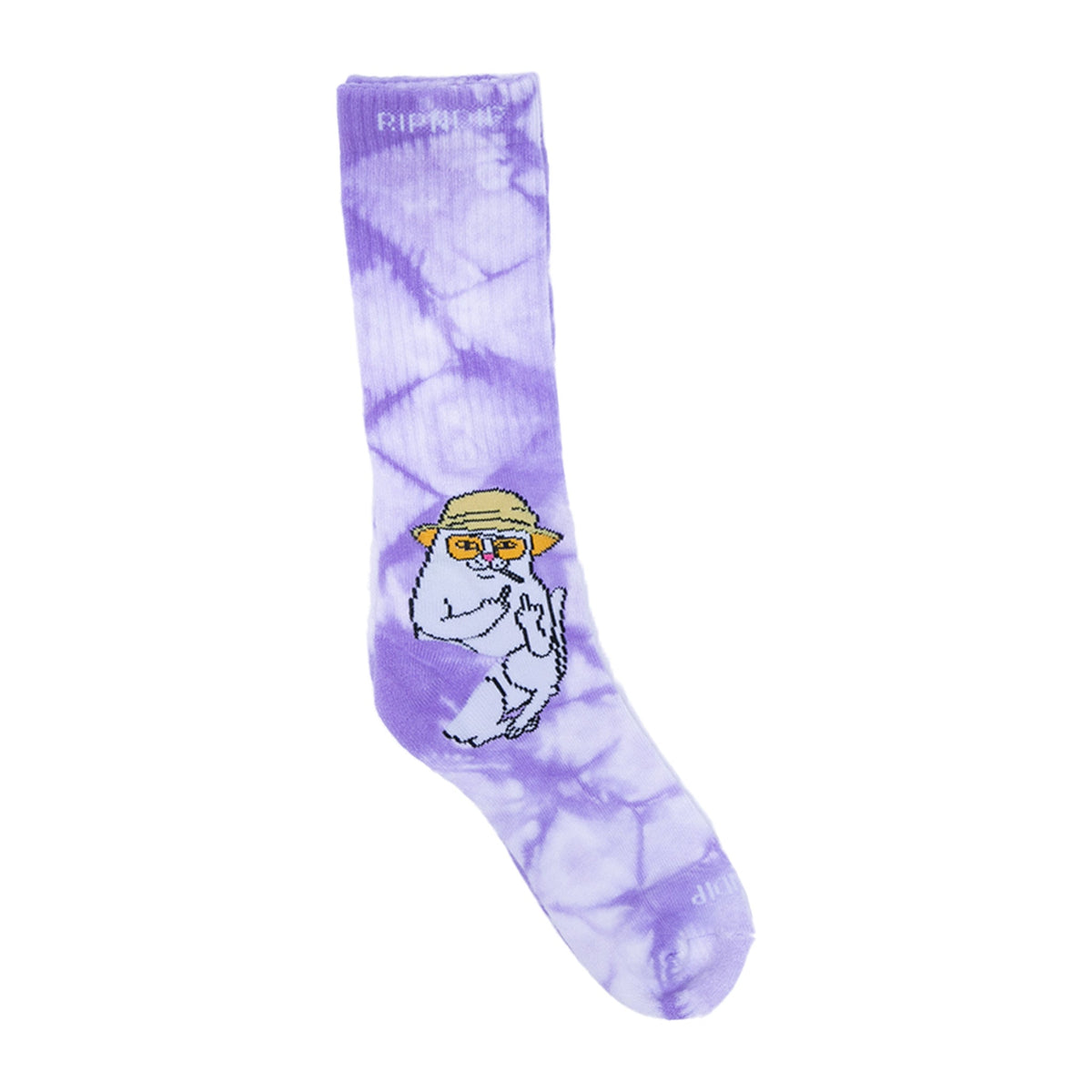 RIPNDIP Nermal S Thompson Socks (Lavender Lightning Wash)